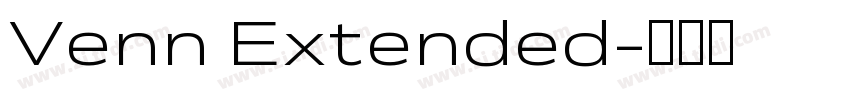 Venn Extended字体转换